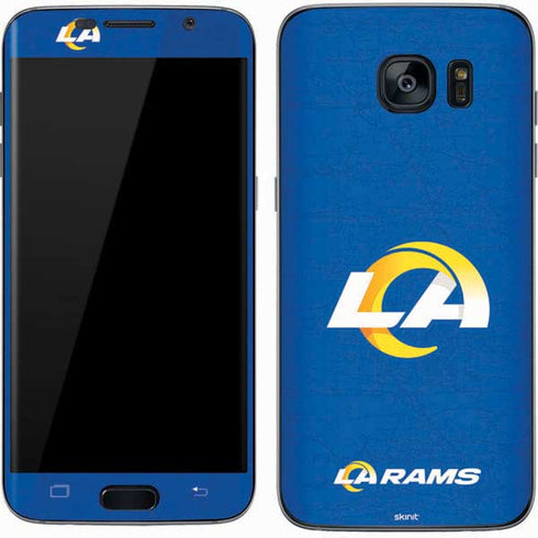 NFL Los Angeles Rams Distressed Galaxy S7 Skin