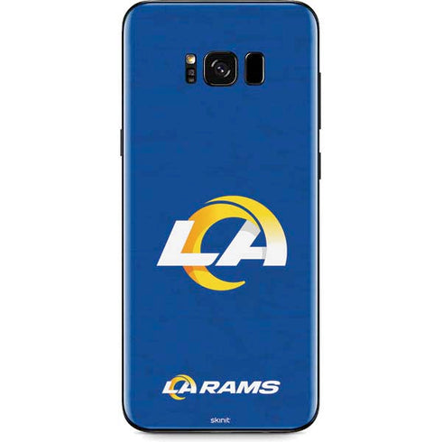 NFL Los Angeles Rams Distressed Galaxy S8 Plus Skin
