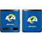 NFL Los Angeles Rams Distressed Galaxy Z Flip Skin