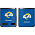 NFL Los Angeles Rams Distressed Galaxy Z Flip Skin