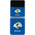 NFL Los Angeles Rams Distressed Galaxy Z Flip3 5G Skin
