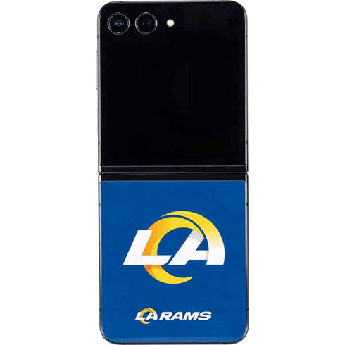 NFL Los Angeles Rams Distressed Galaxy Z Flip5 5G Skin