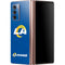 NFL Los Angeles Rams Distressed Galaxy Z Fold2 5G Skin