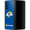 NFL Los Angeles Rams Distressed Galaxy Z Fold3 5G Skin