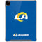 NFL Los Angeles Rams Distressed iPad Pro 12.9in (2020) Clear Case