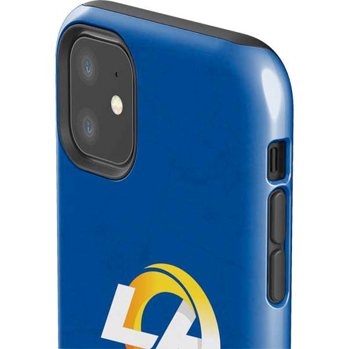 NFL Los Angeles Rams Distressed iPhone 11 Impact Case