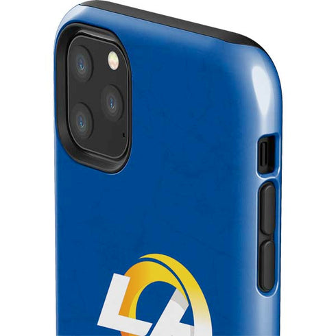 NFL Los Angeles Rams Distressed iPhone 11 Pro Max Impact Case
