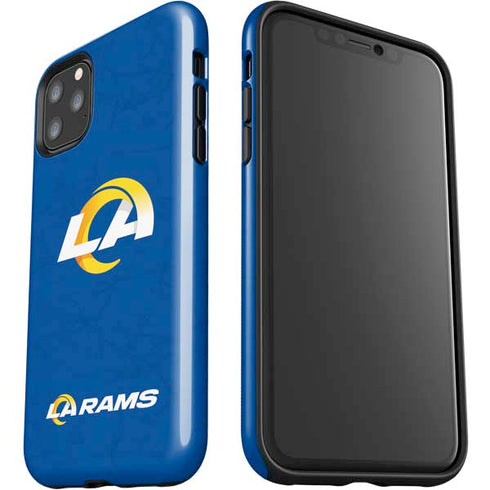 NFL Los Angeles Rams Distressed iPhone 11 Pro Max Impact Case