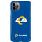 NFL Los Angeles Rams Distressed iPhone 11 Pro Max Lite Case