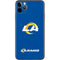 NFL Los Angeles Rams Distressed iPhone 11 Pro Max Skin