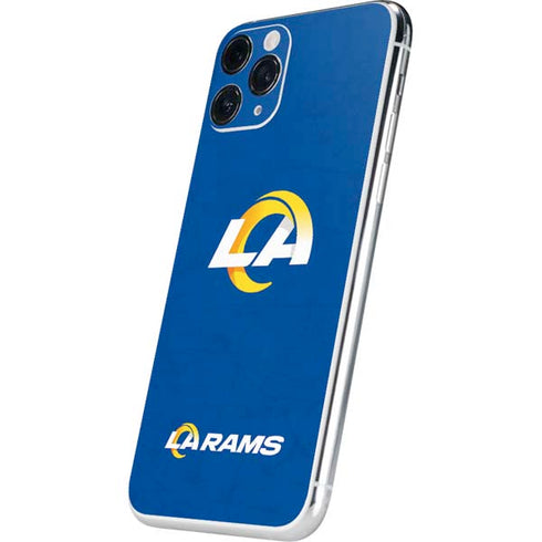 NFL Los Angeles Rams Distressed iPhone 11 Pro Skin