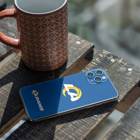 NFL Los Angeles Rams Distressed iPhone 11 Pro Skin