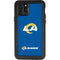 NFL Los Angeles Rams Distressed iPhone 11 Pro Waterproof Case