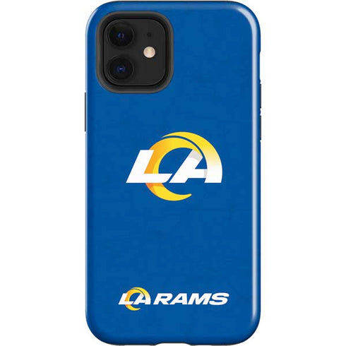 NFL Los Angeles Rams Distressed iPhone 12 Impact Case