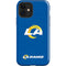 NFL Los Angeles Rams Distressed iPhone 12 Impact Case