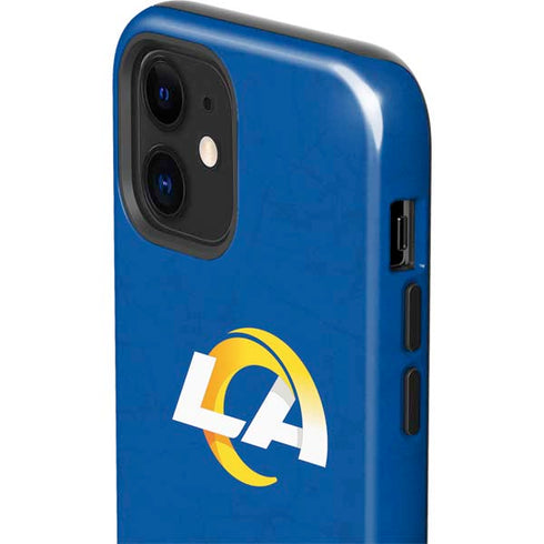 NFL Los Angeles Rams Distressed iPhone 12 Impact Case
