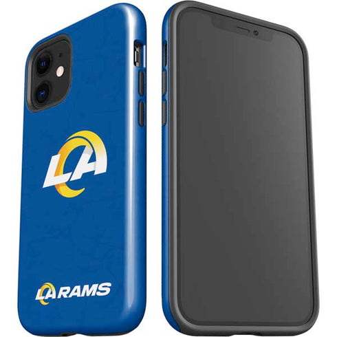 NFL Los Angeles Rams Distressed iPhone 12 Impact Case