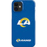 NFL Los Angeles Rams Distressed iPhone 12 Mini Lite Case