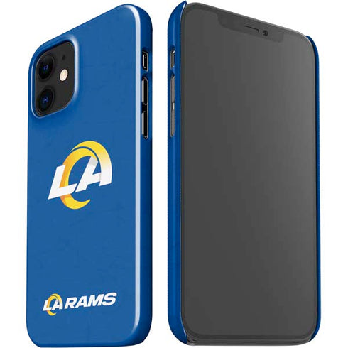 NFL Los Angeles Rams Distressed iPhone 12 Mini Lite Case