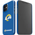 NFL Los Angeles Rams Distressed iPhone 12 Mini Lite Case