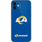 NFL Los Angeles Rams Distressed iPhone 12 Mini Skin