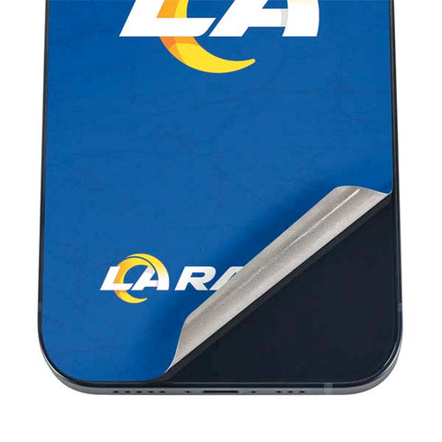 NFL Los Angeles Rams Distressed iPhone 12 Mini Skin