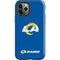 NFL Los Angeles Rams Distressed iPhone 12 Pro Impact Case