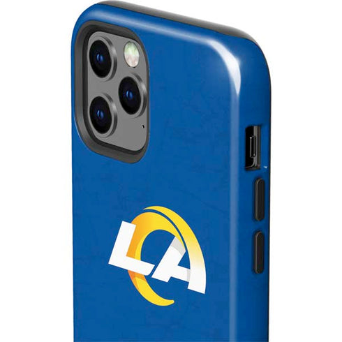 NFL Los Angeles Rams Distressed iPhone 12 Pro Impact Case