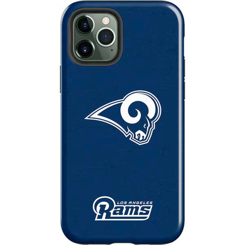 NFL Los Angeles Rams Distressed iPhone 12 Pro Max Impact Case