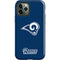 NFL Los Angeles Rams Distressed iPhone 12 Pro Max Impact Case