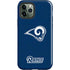 NFL Los Angeles Rams Distressed iPhone 12 Pro Max Impact Case