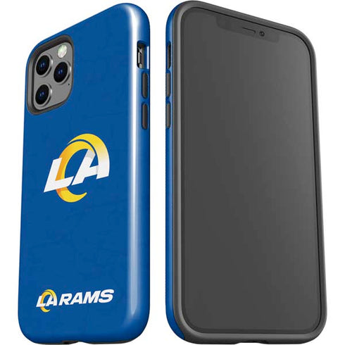 NFL Los Angeles Rams Distressed iPhone 12 Pro Max Impact Case
