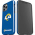 NFL Los Angeles Rams Distressed iPhone 12 Pro Max Impact Case
