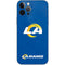 NFL Los Angeles Rams Distressed iPhone 12 Pro Skin