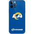 NFL Los Angeles Rams Distressed iPhone 12 Pro Skin