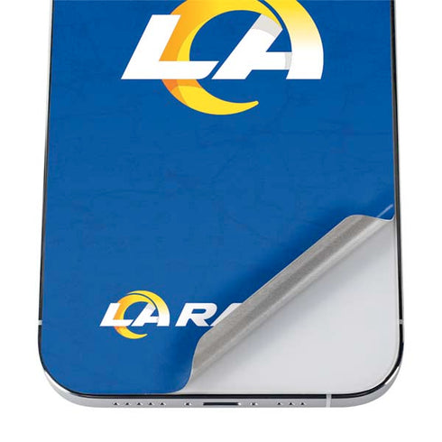 NFL Los Angeles Rams Distressed iPhone 12 Pro Skin