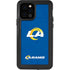 NFL Los Angeles Rams Distressed iPhone 12 Pro Waterproof Case
