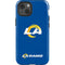 NFL Los Angeles Rams Distressed iPhone 13 Impact Case