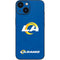 NFL Los Angeles Rams Distressed iPhone 13 Mini Skin