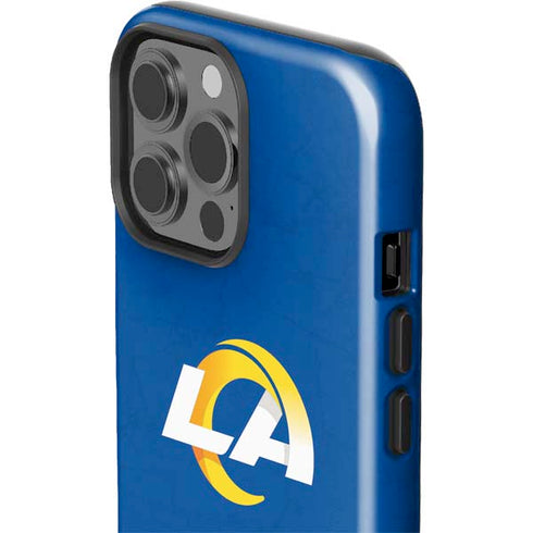 NFL Los Angeles Rams Distressed iPhone 13 Pro Max Impact Case