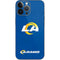 NFL Los Angeles Rams Distressed iPhone 13 Pro Max Skin