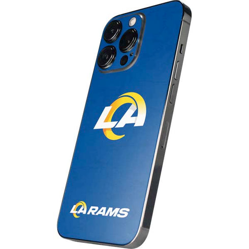 NFL Los Angeles Rams Distressed iPhone 13 Pro Max Skin