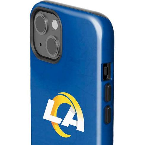 NFL Los Angeles Rams Distressed iPhone 14 Plus Impact Case