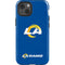 NFL Los Angeles Rams Distressed iPhone 14 Impact Case
