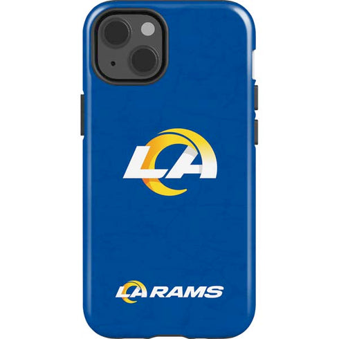 NFL Los Angeles Rams Distressed iPhone 15 Impact Case