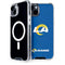 NFL Los Angeles Rams Distressed iPhone 15 Plus MagSafe Case