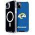 NFL Los Angeles Rams Distressed iPhone 15 Plus MagSafe Case
