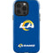 NFL Los Angeles Rams Distressed iPhone 14 Pro Impact Case