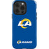 NFL Los Angeles Rams Distressed iPhone 15 Pro Impact Case