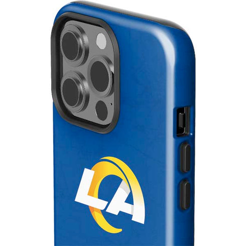 NFL Los Angeles Rams Distressed iPhone 14 Pro Impact Case